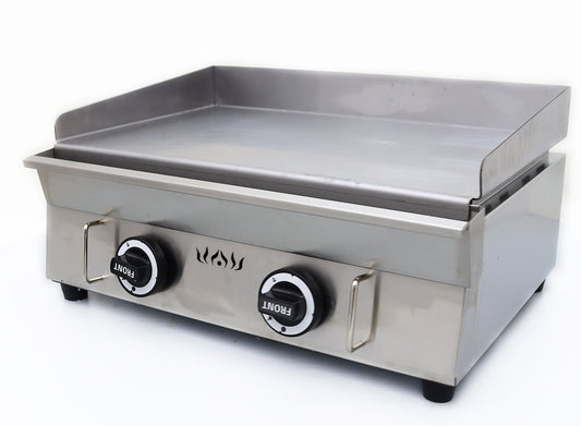INTSUPERMAI Commercial Gas Grill Griddle Countertop Flat Cooking