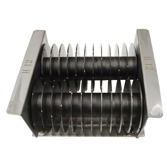 INTSUPERMAI Only Blade 12mm for Commercial Meat Cutter Meat Slicer QE QH QSJ-A 500KG/H