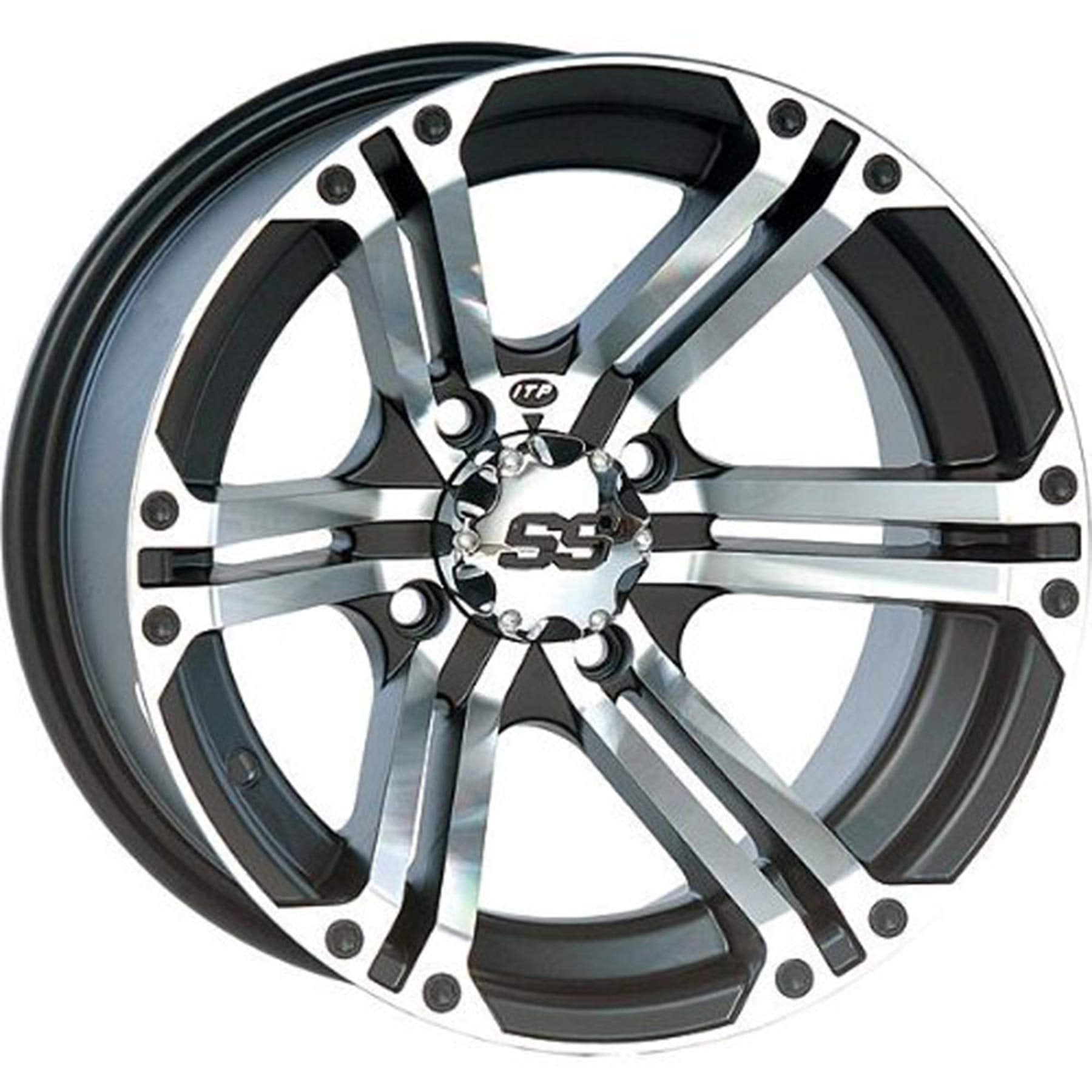 ITP SS 212 12x7 / 4x156 BP / 4+3 Offset Machined Wheel