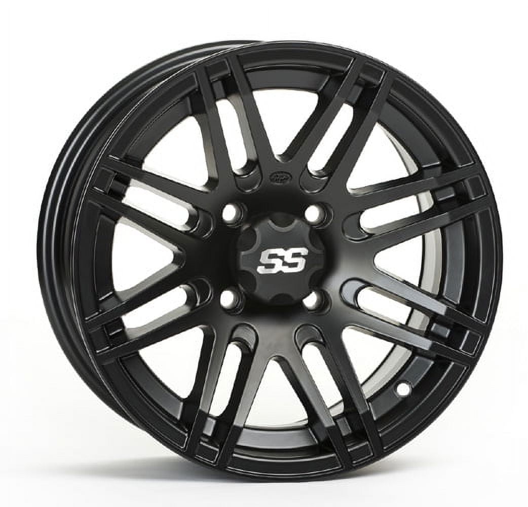 ITP SS316 Matte Black ATV Wheel Rear 14x7 4/110 (2+5) [14SB901]