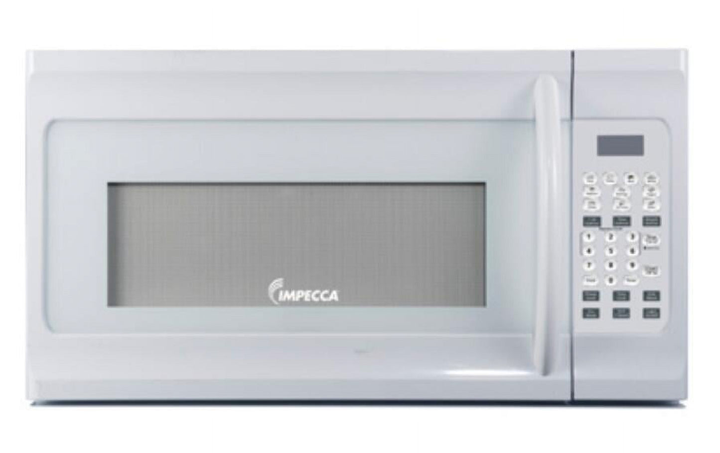 Impecca OM-1600W 30" Over the Range Microwave with 1.6 cu. ft. Capacity; 1000 Watts Cooking Power; 300 CFM and Child Lock in White