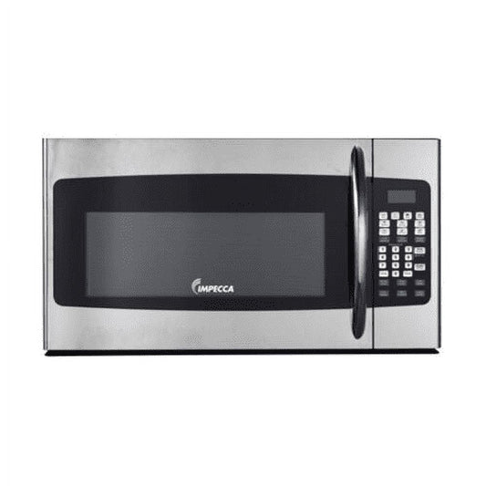 Impecca OM-1600ST 30 Over the Range Microwave with 1.6 cu. ft. Capacity 1000 Watts Cooking Power 300 CFM and Child Lock in