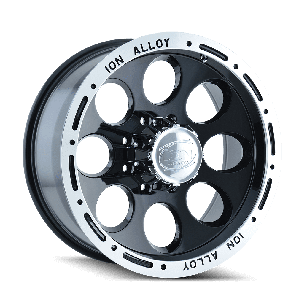 Ion 174 16X8 5X127 -5Et 83.82Cb Black/Machined