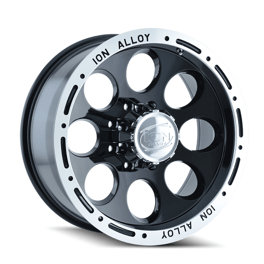 Ion 174 16X8 5X127 -5Et 83.82Cb Black/Machined
