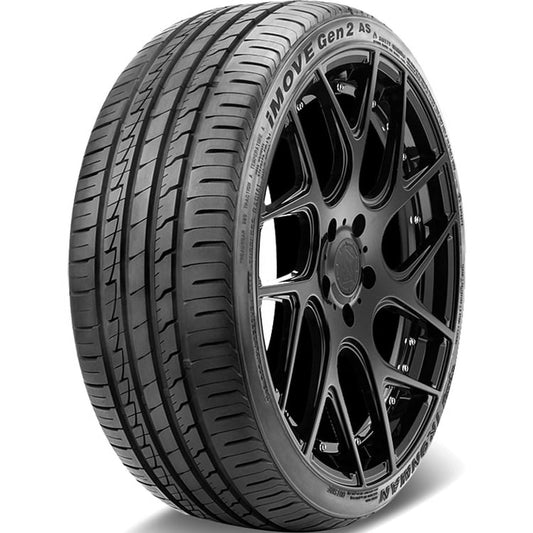 Ironman iMOVE GEN2 AS 225/50R18 ZR 95W A/S High Performance Tire Fits: 2008-12 Chevrolet Malibu LTZ, 2019-23 Honda HR-V EX-L