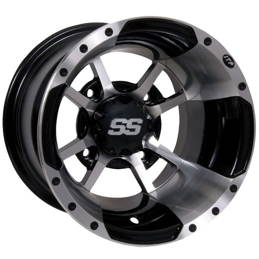 ITP SS112 Sport Alloy Wheel Machined 10x5 4/144 3+2 1028334404B