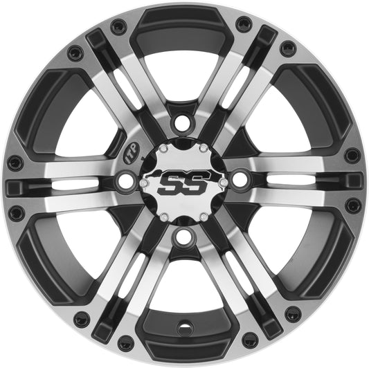 ITP SS 212 12x7 / 4x110 BP / 5+2 Offset Machined Wheel 1228364404B