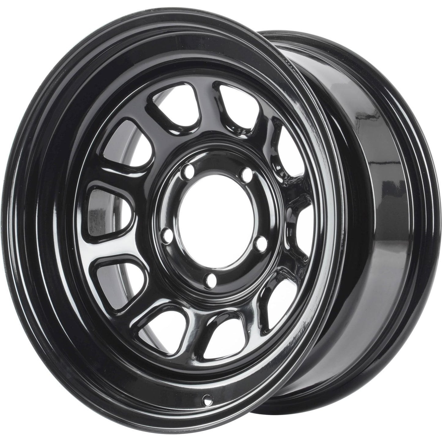 JEGS 681043 D Window Steel Wheel Size: 17 x 8 Bolt Pattern: 5 x 5.50 Back Spacin