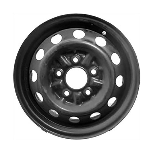 Remanufactured Painted Black Steel Wheel 14 x 5 4260104090 fits 1995-2000 Toyota Tacoma::2WD Models Only