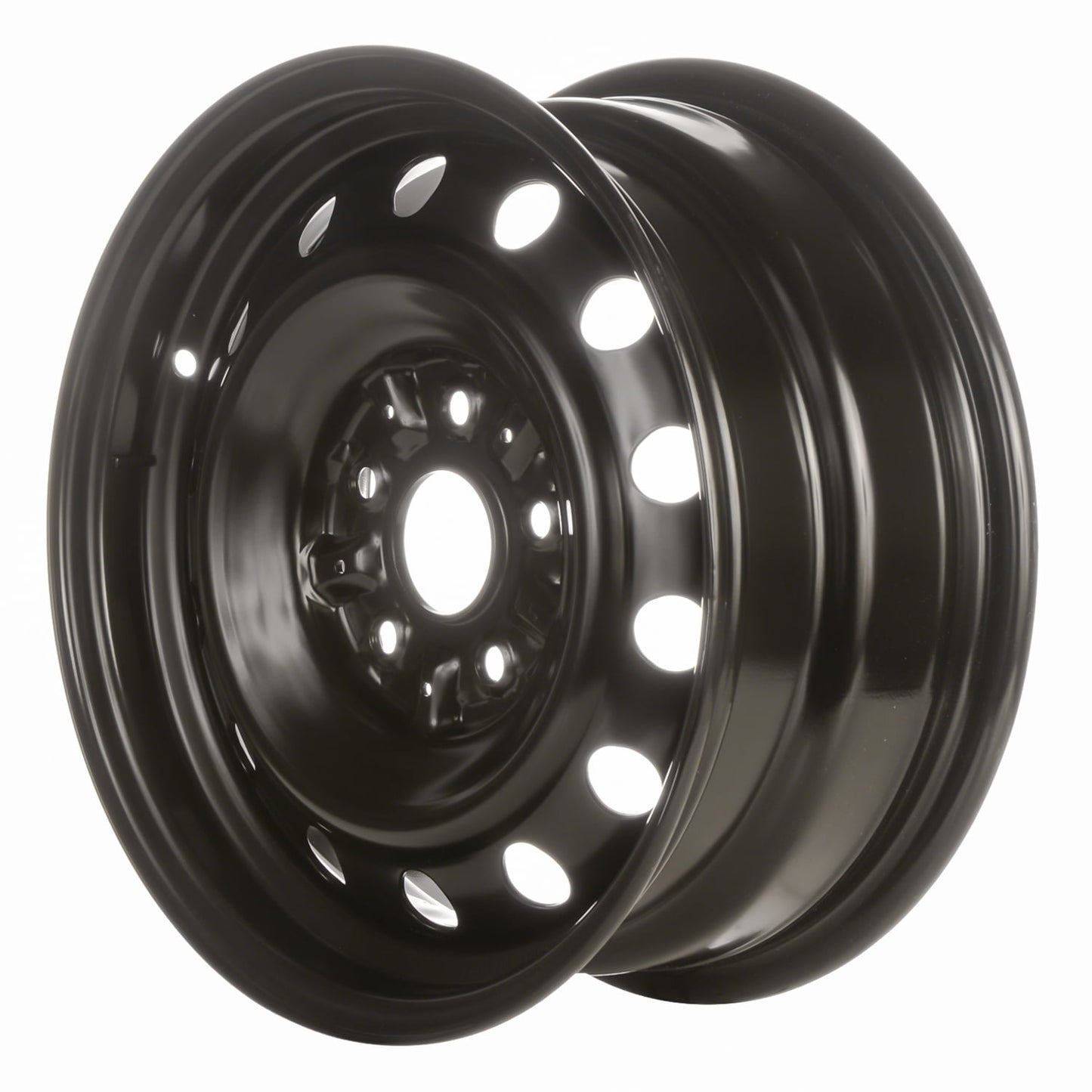 Remanufactured Painted Black Steel Wheel 15 x 6.5 4261108010 fits 1998-2003 Toyota Sienna