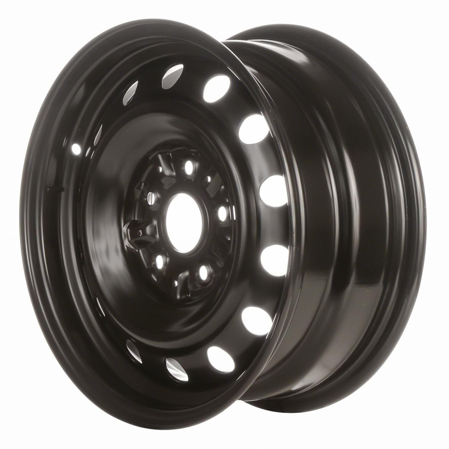 Remanufactured Painted Black Steel Wheel 15 x 6.5 4261108010 fits 1998-2003 Toyota Sienna