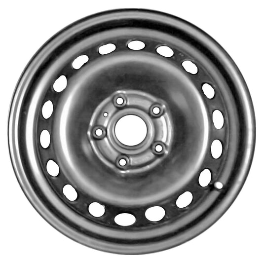 Remanufactured Painted Black Steel Wheel 15 x 6 fits 2005-2016 Volkswagen Jetta