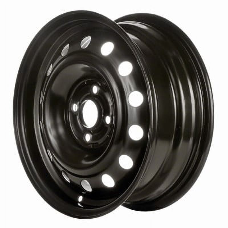 KAI 15 X 6 Reconditioned OEM Steel Wheel, Black, Fits 2001-2005 Honda Civic Coupe