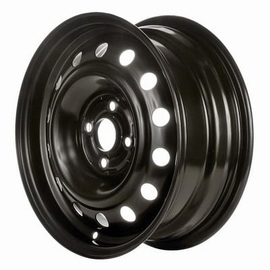KAI 15 X 6 Reconditioned OEM Steel Wheel, Black, Fits 2001-2005 Honda Civic Coupe