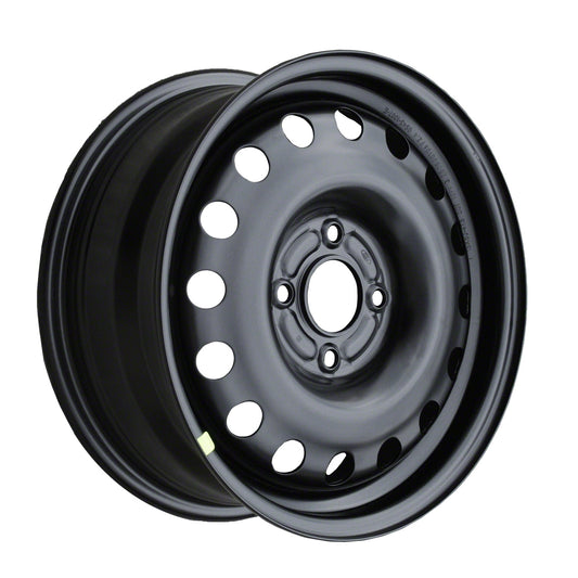 Remanufactured Painted Black Steel Wheel 15 x 6 8S4Z1007D fits 2011-2013 Ford Fiesta