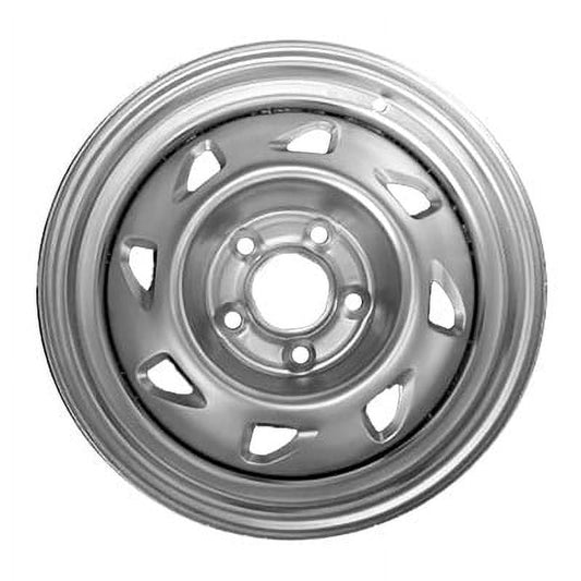KAI 15 X 7 Reconditioned OEM Steel Wheel, Silver, Fits 1994-1997 Chevrolet S10 Pickup