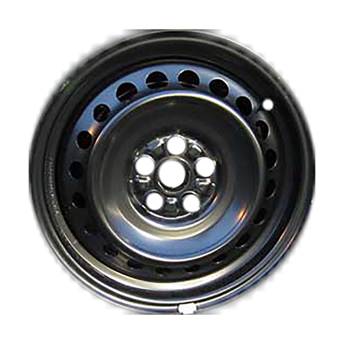 Remanufactured Painted Black Steel Wheel 16 x 6.5 fits 2017-2022 Subaru Impreza