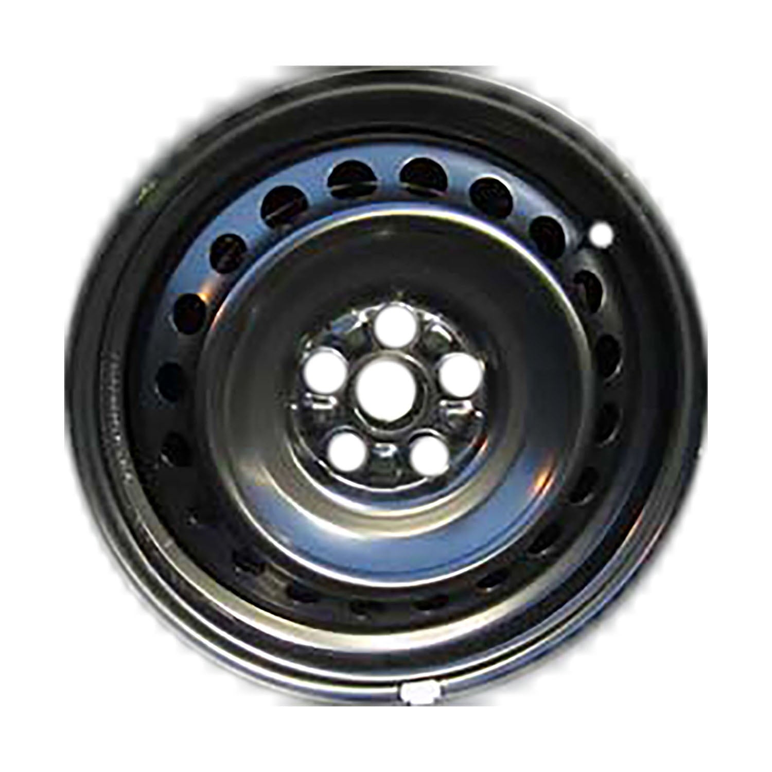 Remanufactured Painted Black Steel Wheel 16 x 6.5 fits 2017-2022 Subaru Impreza