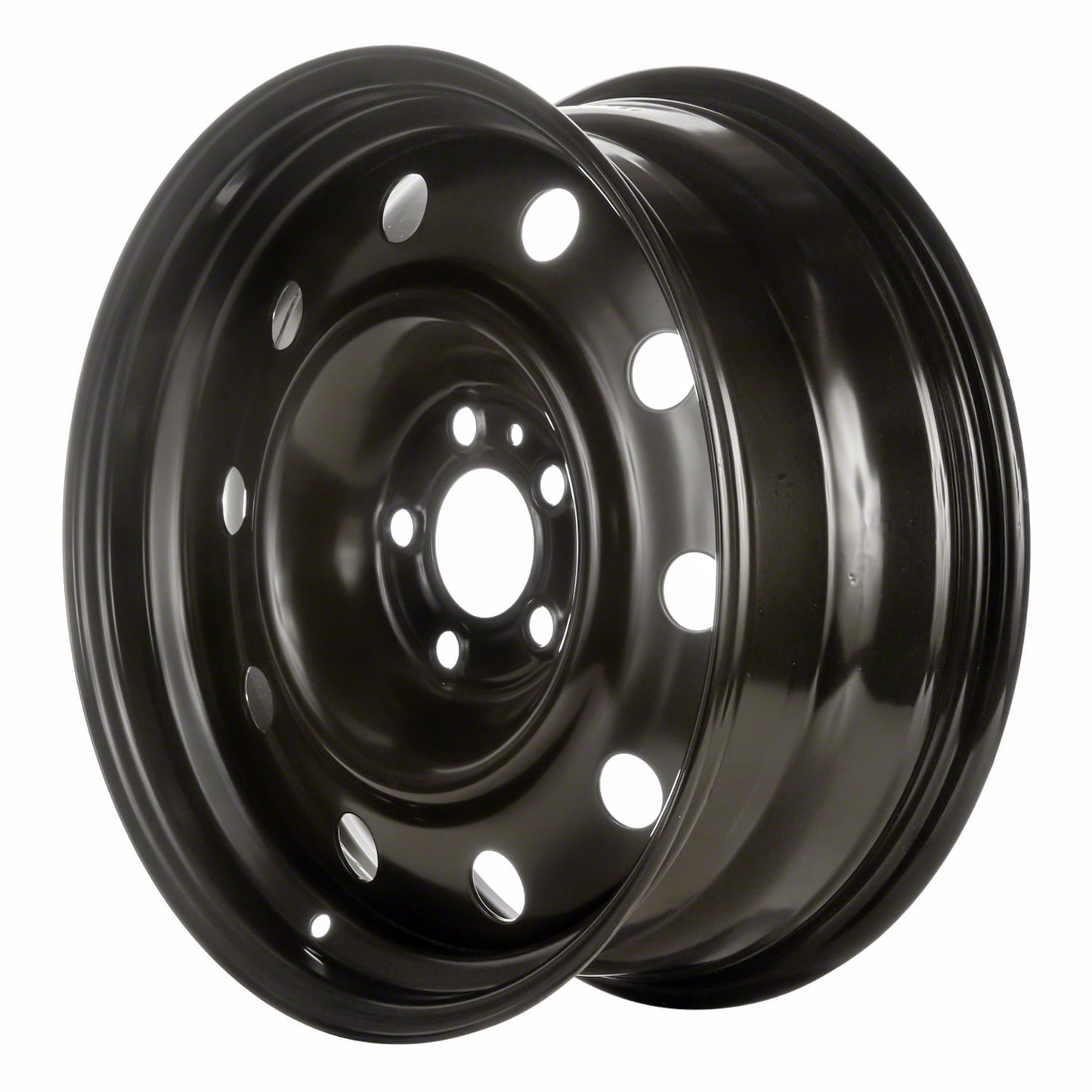 Remanufactured Painted Black Steel Wheel 17 x 7 04782466AB fits 2005-2011 Chrysler 300