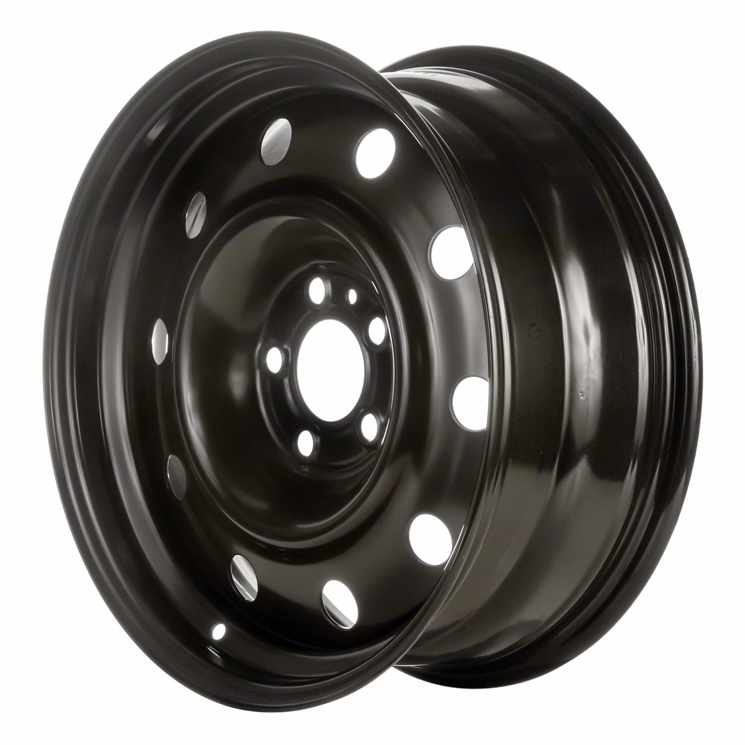 Remanufactured Painted Black Steel Wheel 17 x 7 04782466AB fits 2005-2011 Chrysler 300