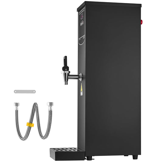 KFFKFF Electric Kettle, Crafted with 316 Stainless Steel Tubing, 1500W for Rapid Heating, Delivers 50L of Hot Water Per Hour, Perfect for Brewing Coffee or Tea in Cafes and Workplaces