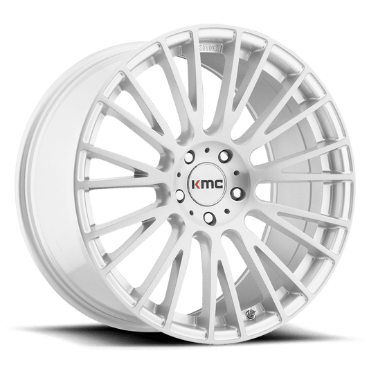 KMC Cast Aluminum Rim KM706 20X10 5X4.5 BRUSHED SLV 40MM, KM70621012440