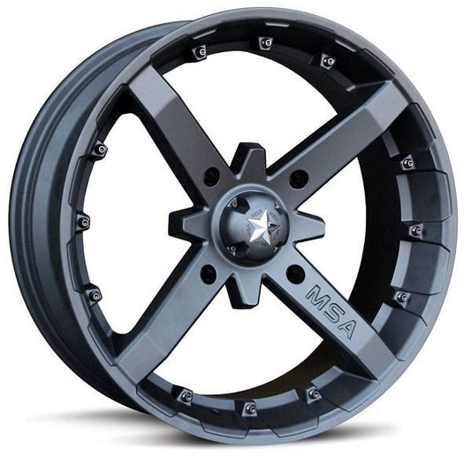 KMC-XD Wheels M23-12710 XDWM23-12710 M23 BATTLE 12X7 4X110 FLAT BLACK -47MM
