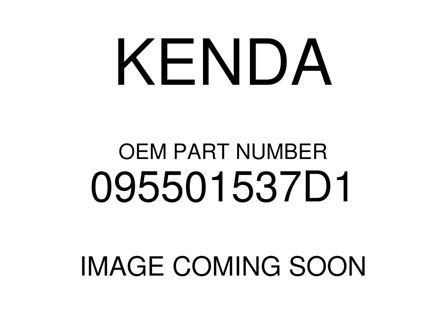 Kenda Blk Trailer Tire 225/75D15 D K550 095501537D1 New
