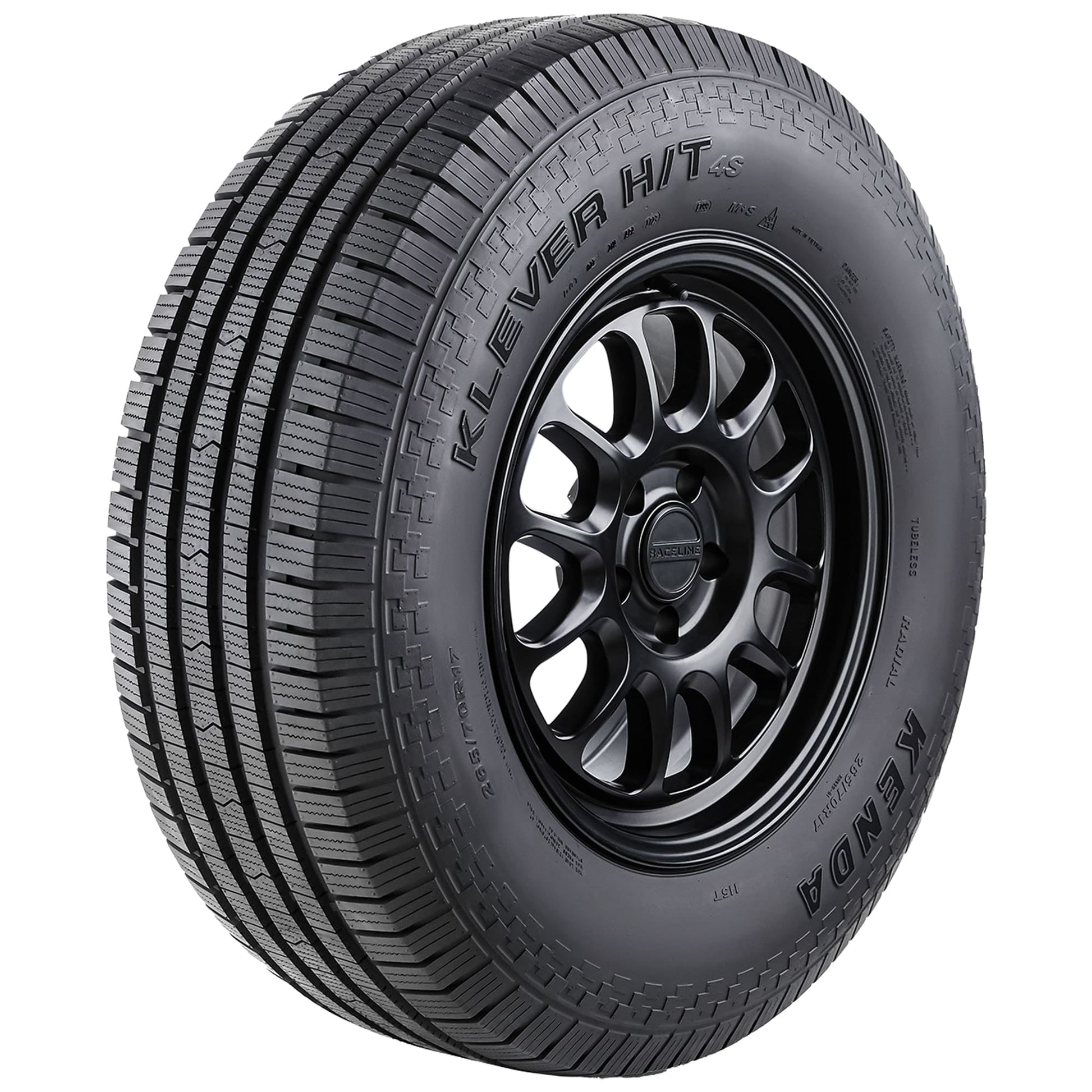 Kenda Klever H/T 4S (KR620) All Weather LT225/75R16 115/112S E Light Truck Tire
