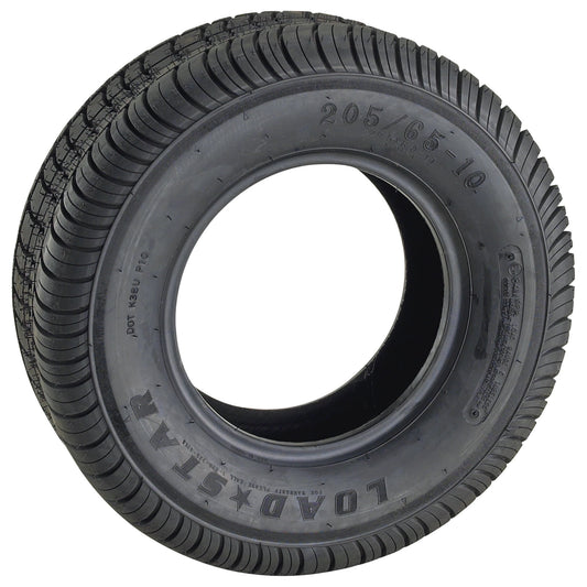 Kenda Loadstar 10in. Bias-Ply Replacement Trailer Tire, 205/65-10, Load Range C, Model# 25610C-I