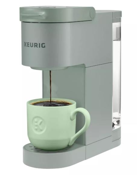 Keurig K-Mini Go Single-Serve K-Cup Pods Coffee Maker Sage
