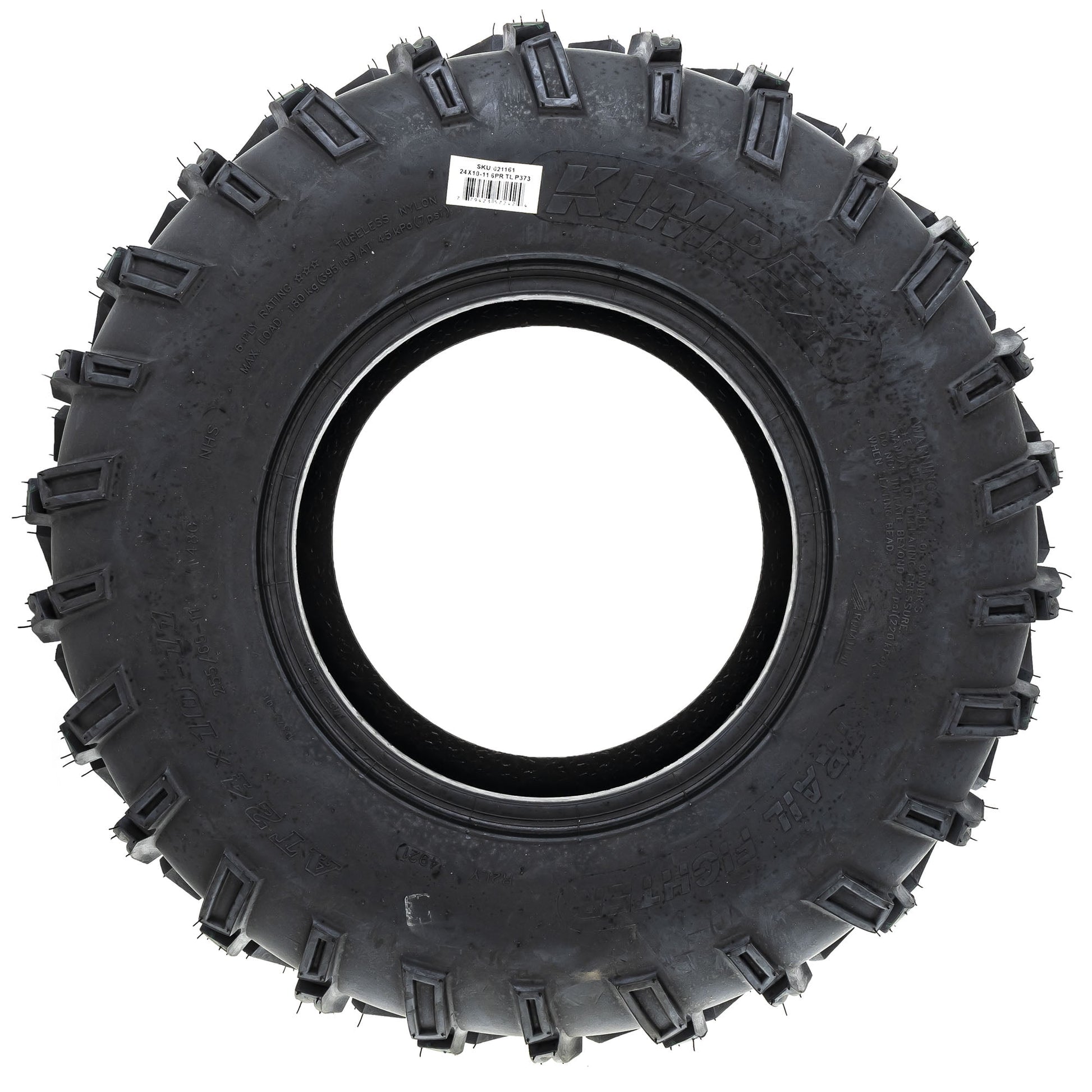 Kimpex 021161 Rear Trail Fighter Tire Bias 24X10.00-11 Rancher 4x4 2x4 TRX420 FM1 FM2 FA1