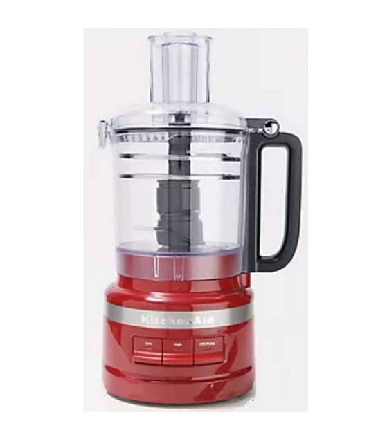 KitchenAid 9-Cup Food Processor Plus 250W BPA-free Gloss Cinnamon Dark Red