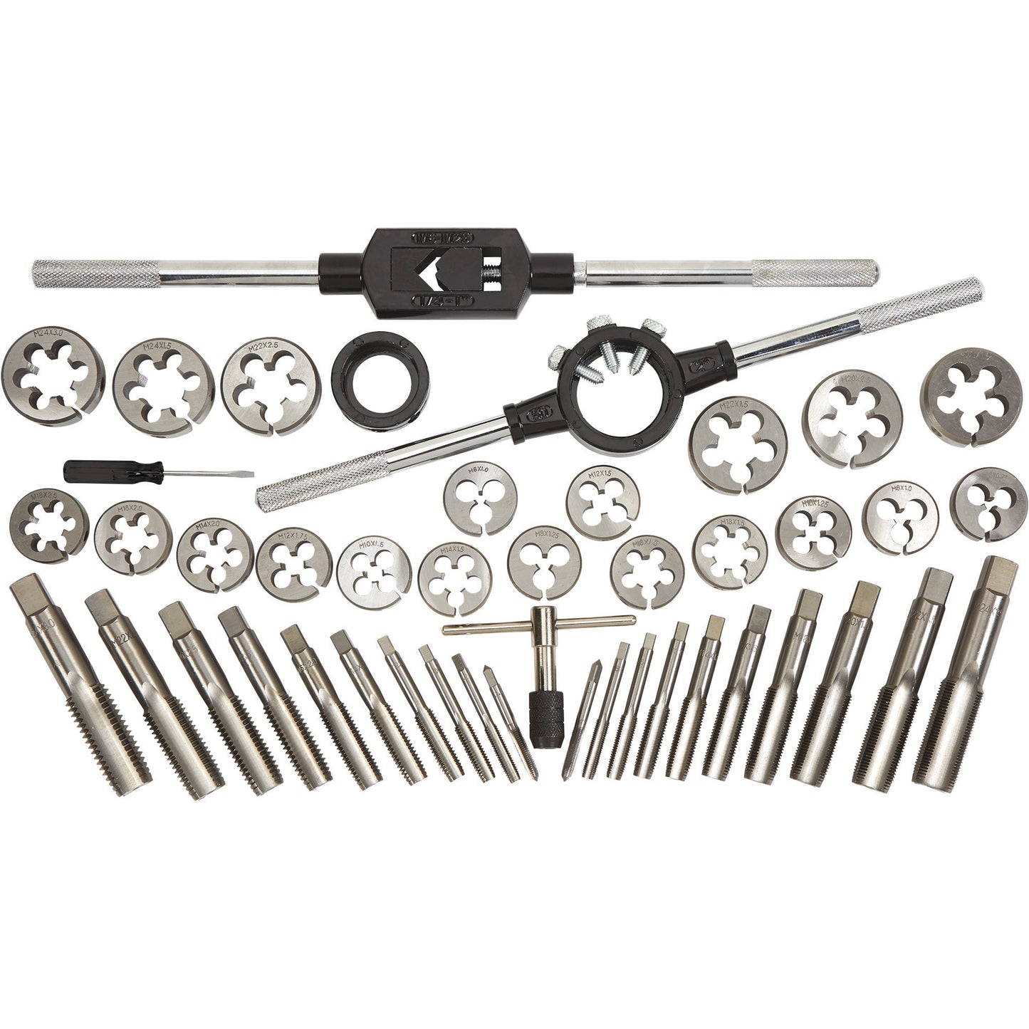 Klutch Tap & Die Set, 45-Pc., Metric