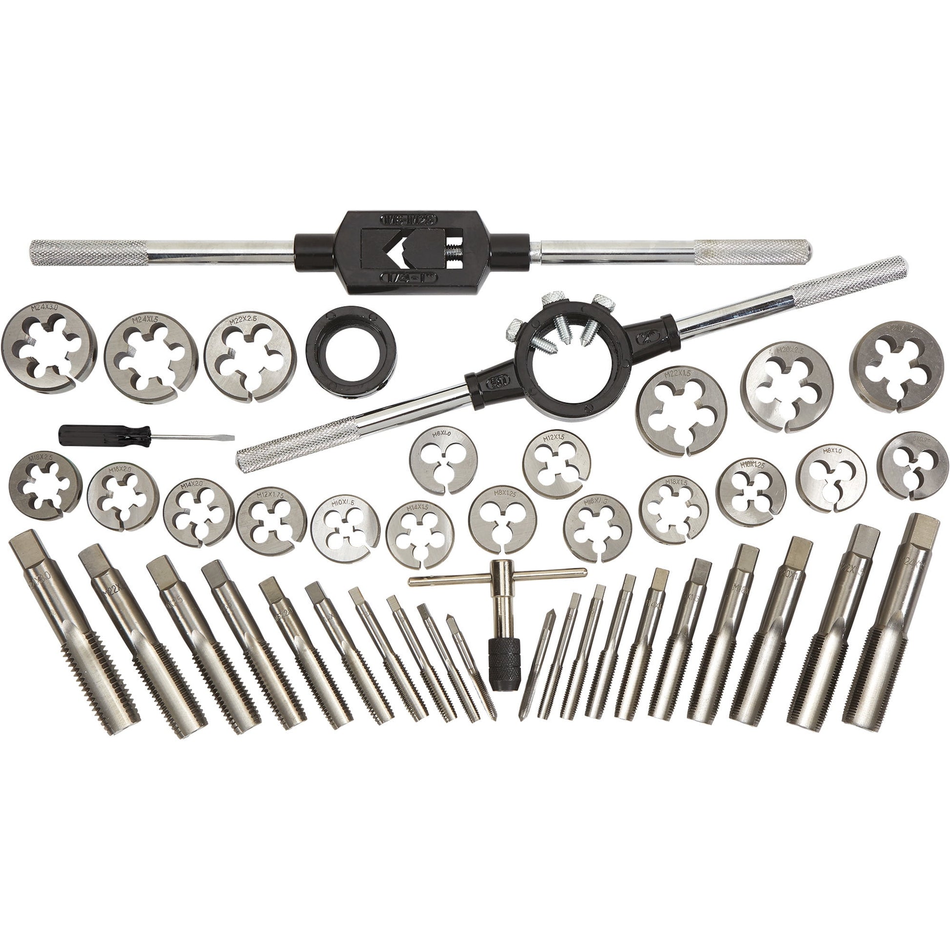 Klutch Tap & Die Set, 45-Pc., Metric
