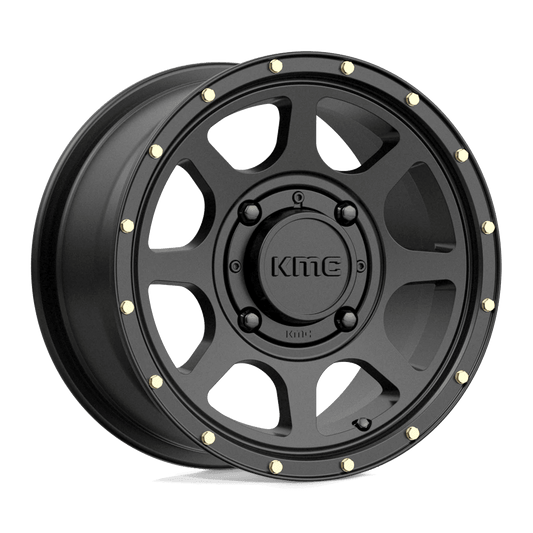 Kmc Ks134 Addict 2 14X7 4X137 38Et 132Cb Satin Black Wheel