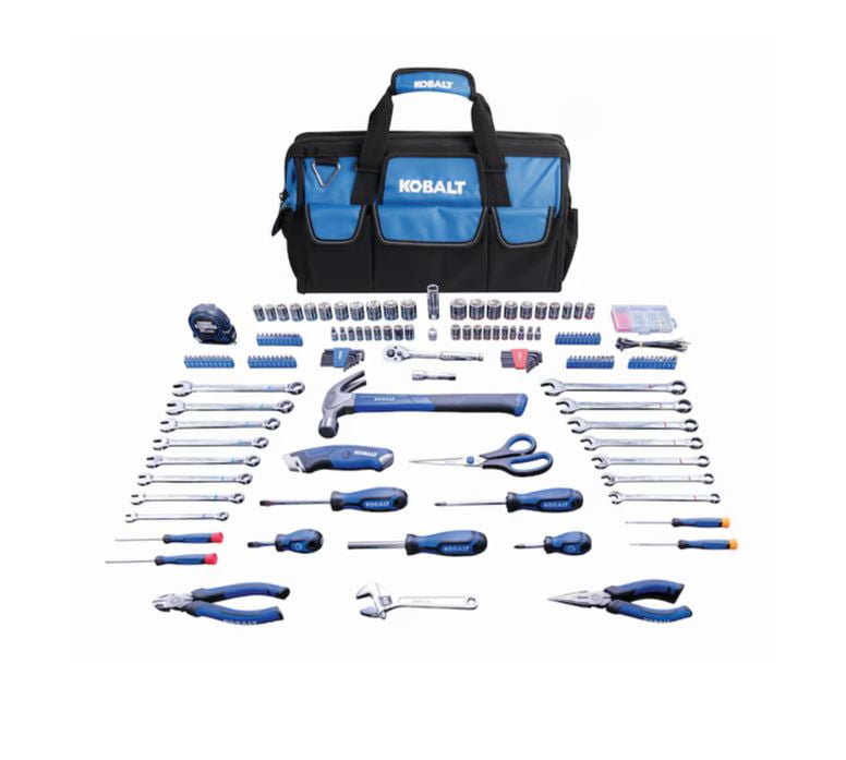 Kobalt 267-Piece Household Tool Set with Soft Case