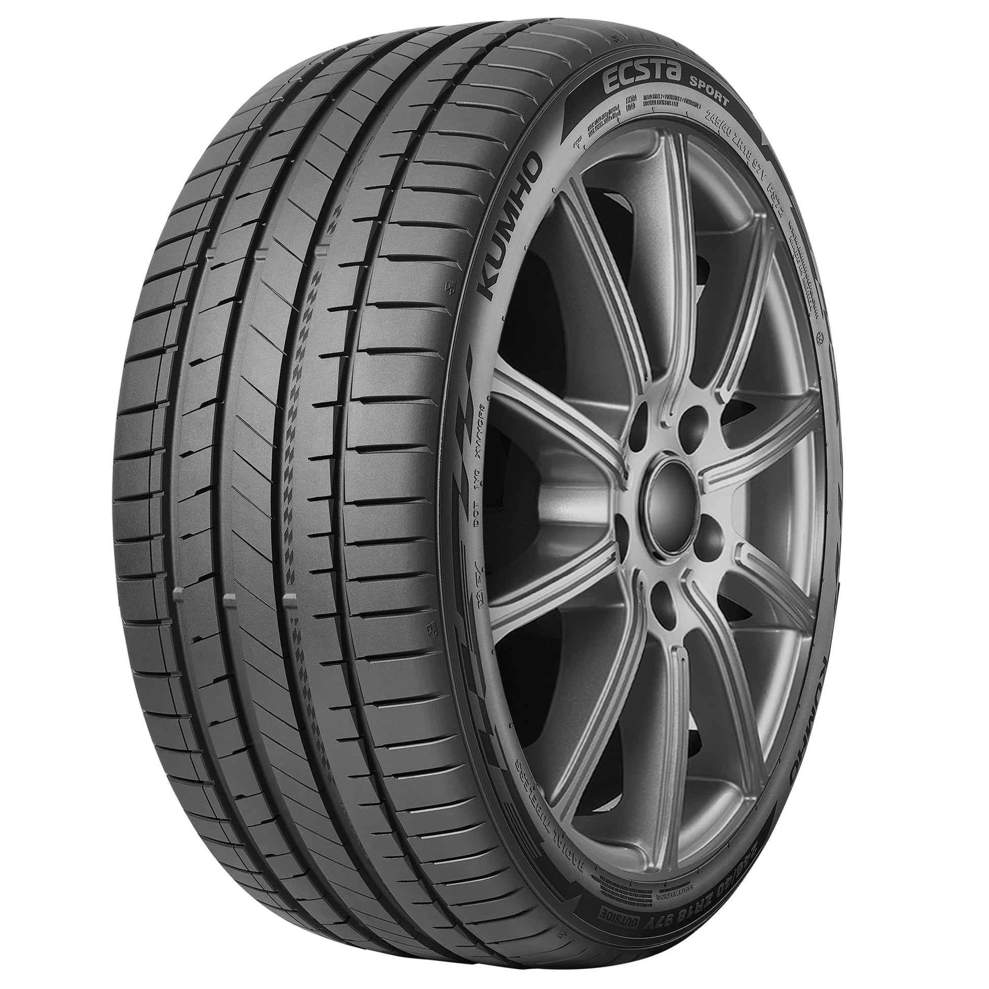 Kumho Ecsta Sport PS72 UHP Summer 245/40R17 95Y XL Passenger Tire