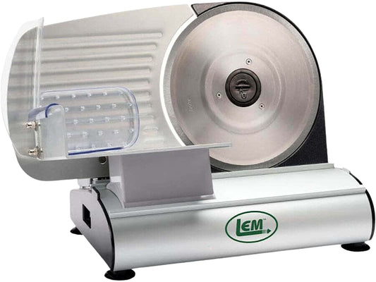 LEM 8.5" 200W Electric Meat Slicer, Residential Use