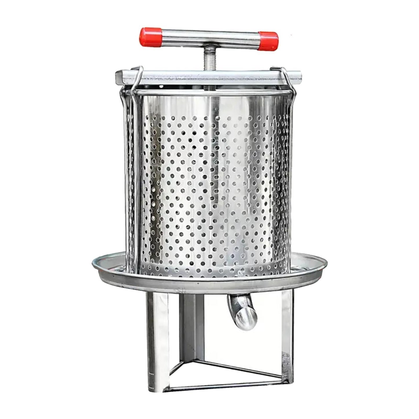 LOVIVER Honey Press Machine Manual Juicer Lightweight Beekeeping Supplies Portable Dumpling Filling Press Honey Extractor for Parties B
