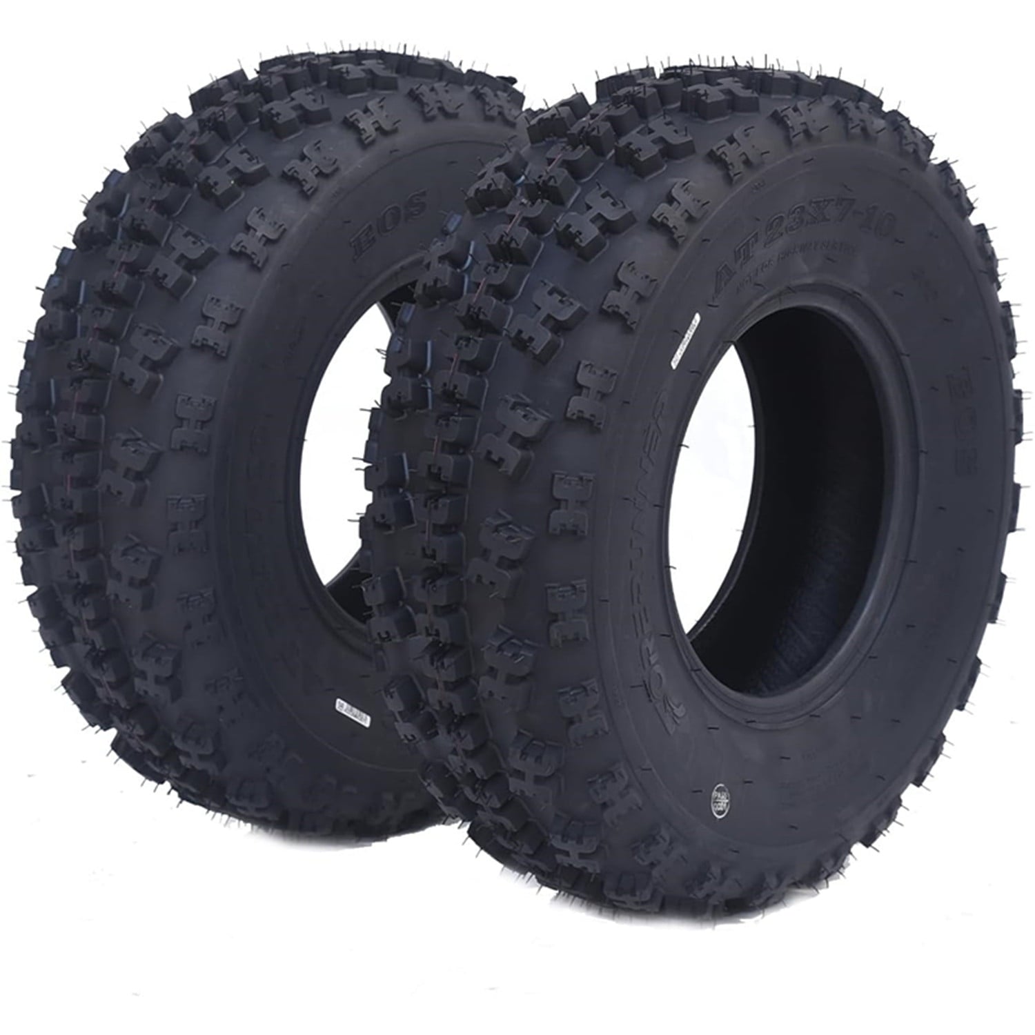 Ladcaser 2 Pack 20x10-9 ATV Tires, 6PR All Terrain 20x10-9 TL ATV UTV Trail Sand Mud Off-Road Tires, Tubeless, Black