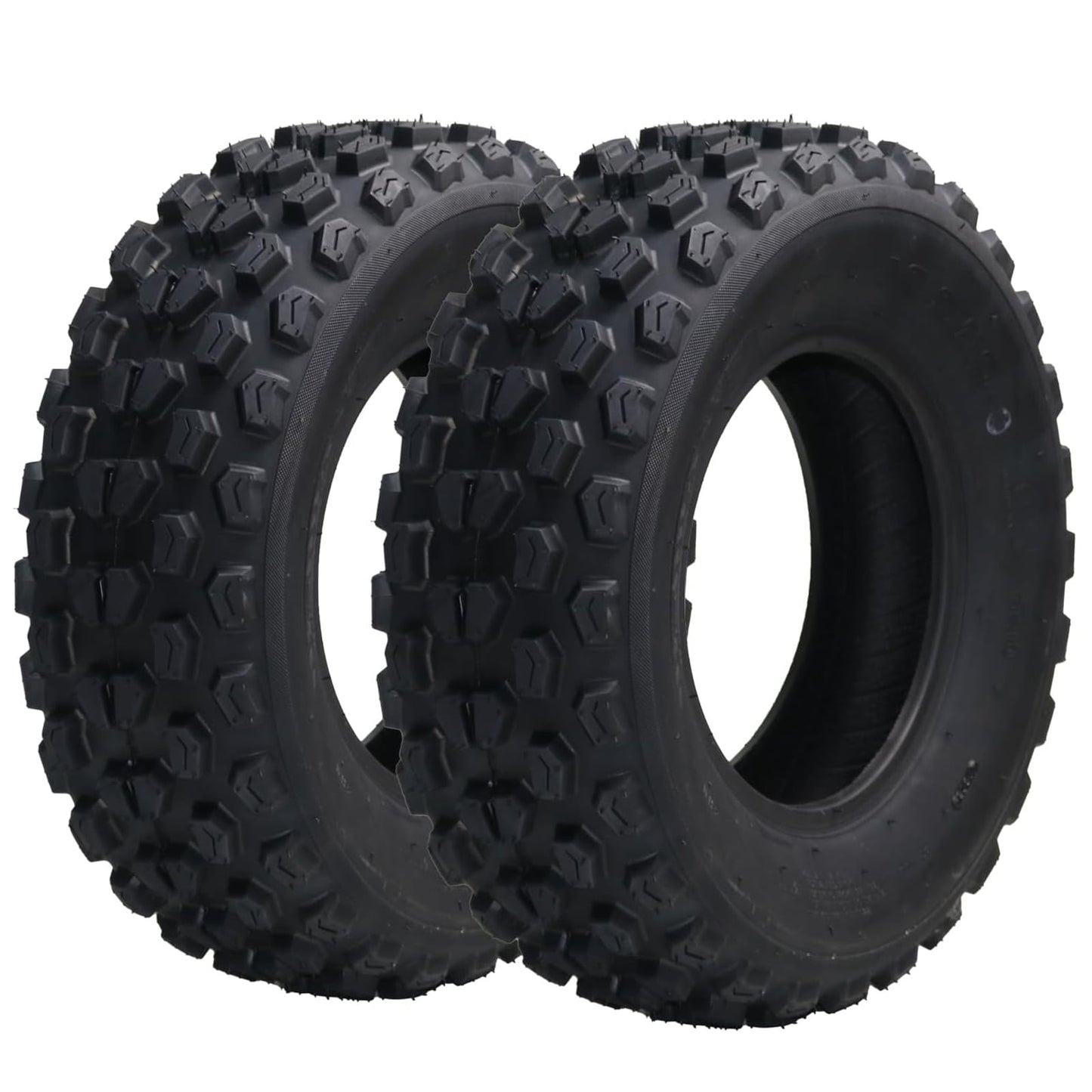 Ladcaser 2 Pack 21x7-10 ATV Tires, 4PR All Terrain 21x7-10 TL ATV UTV Trail Sand Mud Off-Road Tires, Tubeless, Black