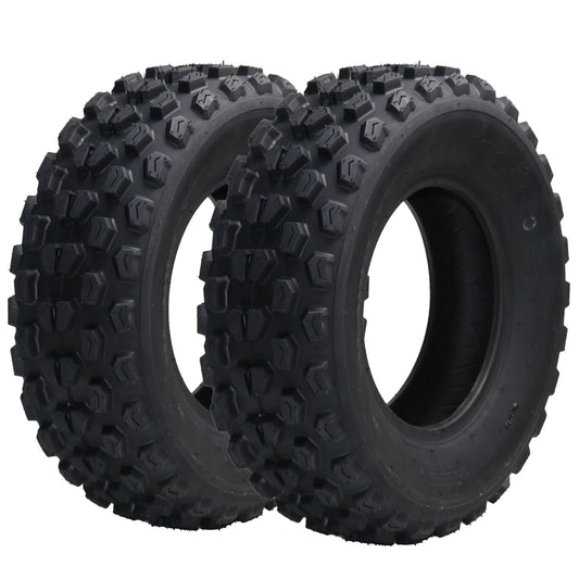 Ladcaser 2 Pack 21x7-10 ATV Tires, 4PR All Terrain 21x7-10 TL ATV UTV Trail Sand Mud Off-Road Tires, Tubeless, Black