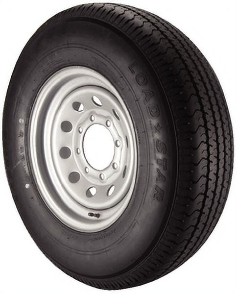 Loadstar 12 Bias Tire And Wheel Assembly 530-12 C/4-Hole Spoke Galvanized 30792