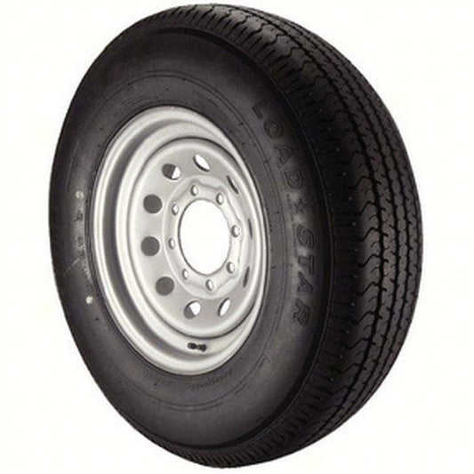 Loadstar Bias Tire and Wheel (Rim) Assembly 480-12 4 Hole 4 Ply, 30552