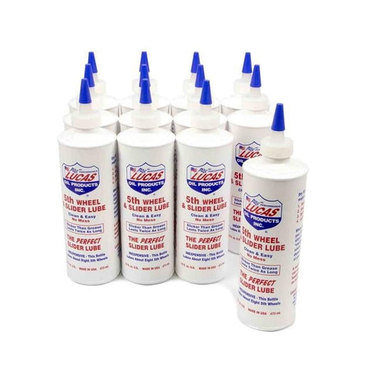 Lucas Oil 10030 Slider Lube 5th Wheel Lube - 1 Point - Set of 12
