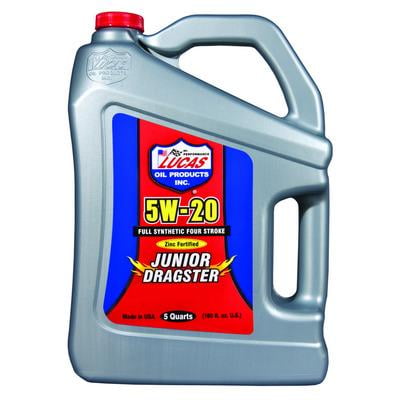 Lucas Oil LUC10471, Jr. Dragster-Karting Oil 5 Qt Jug Performance Racing