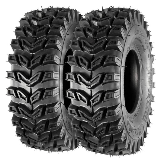 Lwory ATV Tires 15x5.00-6 15x5x6 Snow Lawn and Garden Tires Snow Blower Thrower Tire 2PR, Set of 2