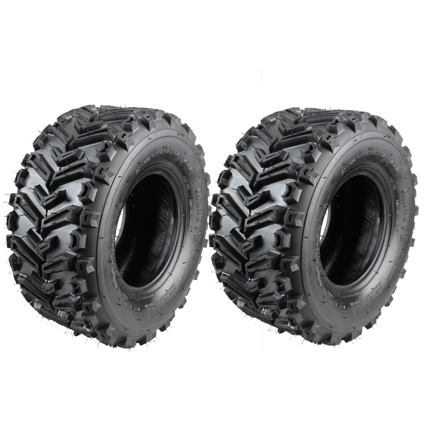 M optimized 16x8-7 ATV Tires, 4PR All Terrain 16x8-7 TL ATV UTV Trail Sand Mud Off-Road Tires, Tubeless, Set of 2, Black