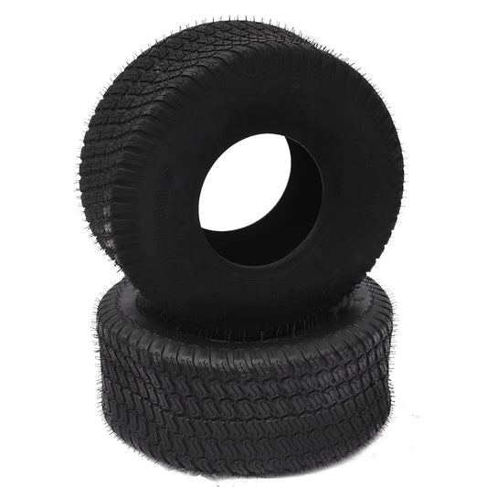 M optimized 20x8.00-10 4PR Lawn Garden Mower Turf Tires 20x8.00-10 Great Traction Tire, Set of 2 Black